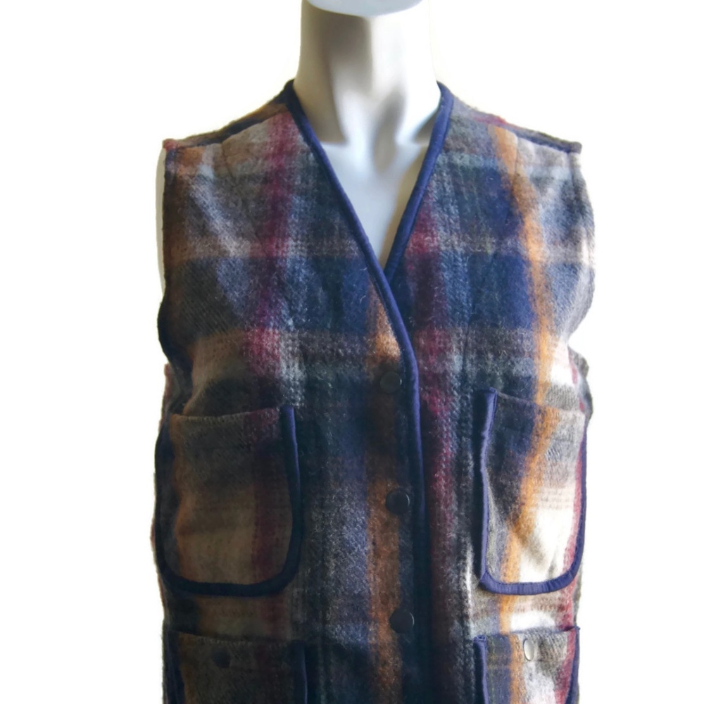 80s 90s Vintage Laura Daniels Petite Vest Top
